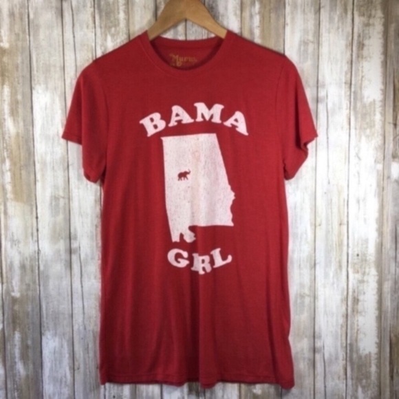 Show Me Your Mumu Red Bama Girl Tee - Picture 2 of 10